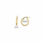 medidas de los pendientes 10mm x 2mm