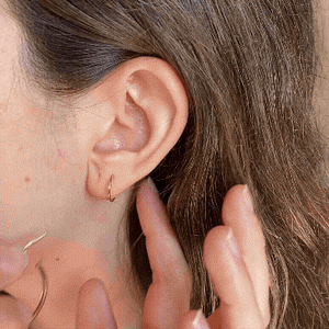 como funciona el cierre de los pendientes de aro