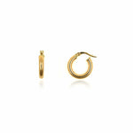 pendientes de aros bold de 10mm