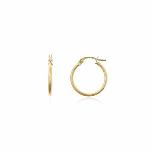 pendientes de aros finos de 15mm