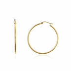 pendientes de aros finos de 30mm