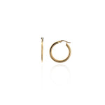 pendientes de aros planos de 20mm