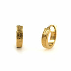 pendientes de aro versace de 10mm