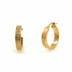 pendientes de aro versace de 15mm